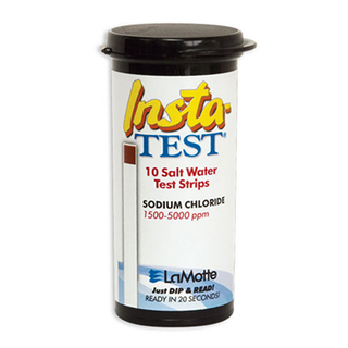 LaMotte® Insta-TEST Sodium Chloride Test Strips